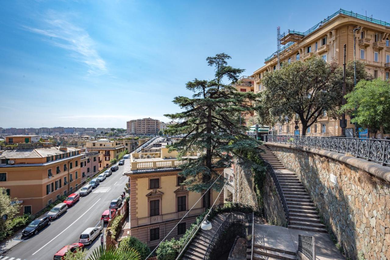 Joivy Penthouse Flat With Terrace Apartment Genoa Bagian luar foto