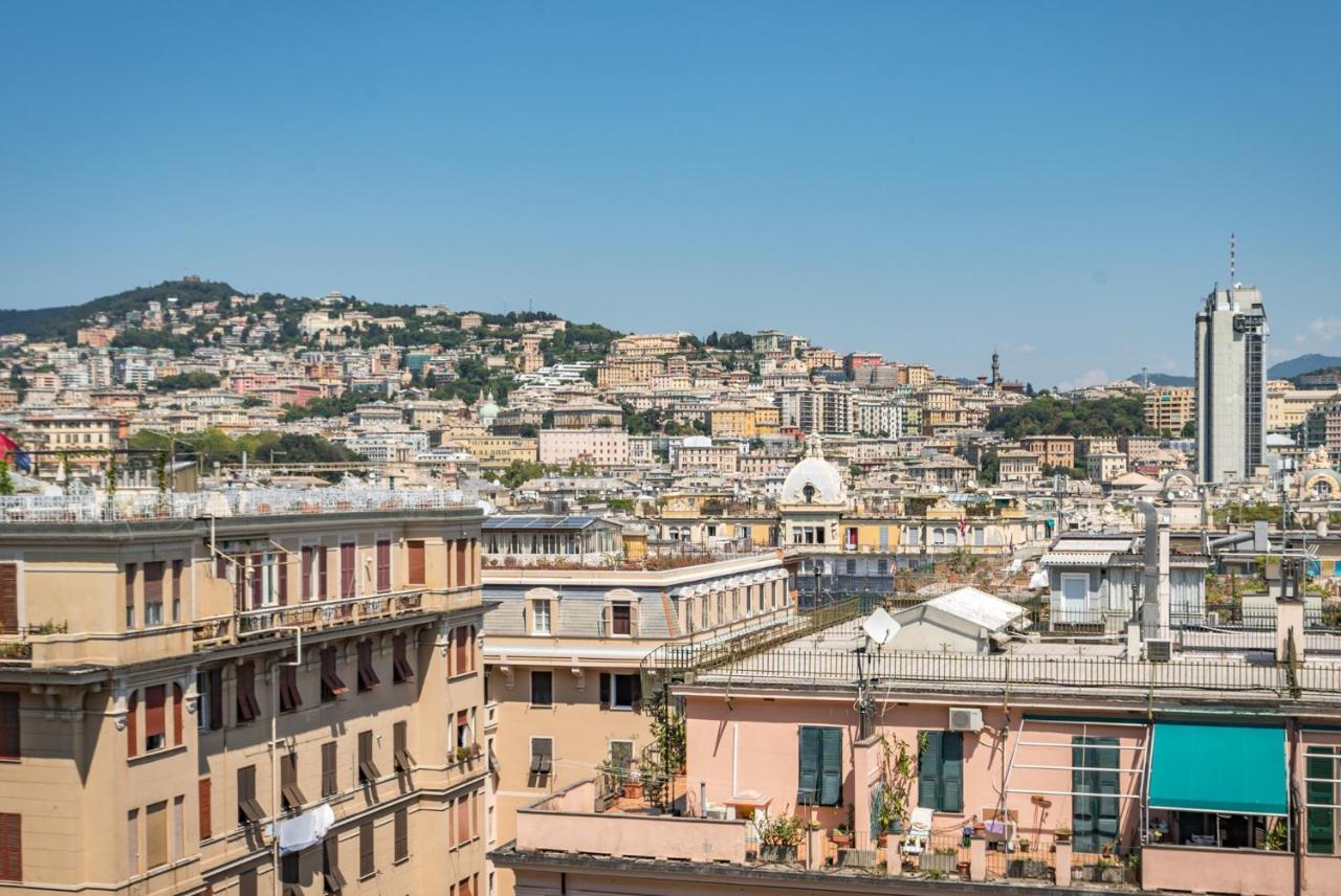Joivy Penthouse Flat With Terrace Apartment Genoa Bagian luar foto