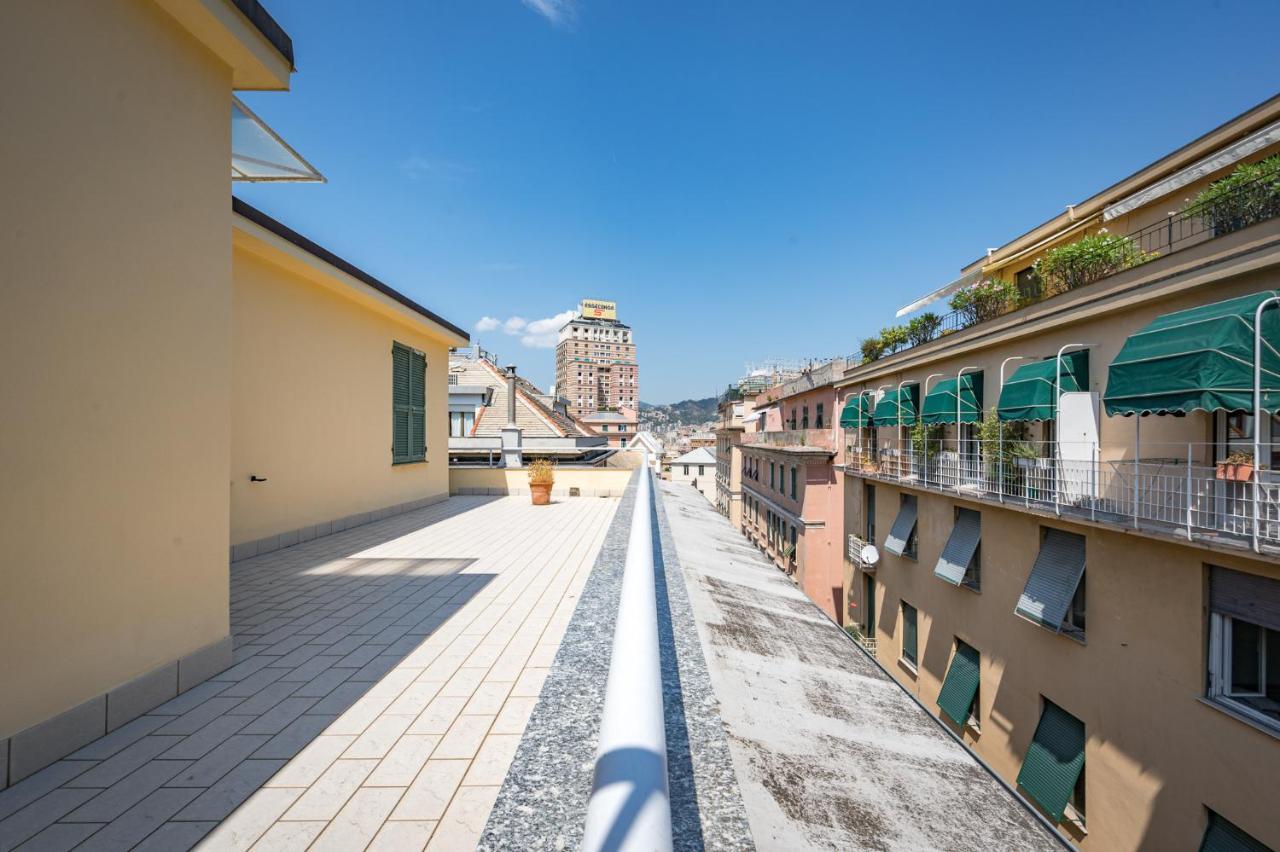 Joivy Penthouse Flat With Terrace Apartment Genoa Bagian luar foto