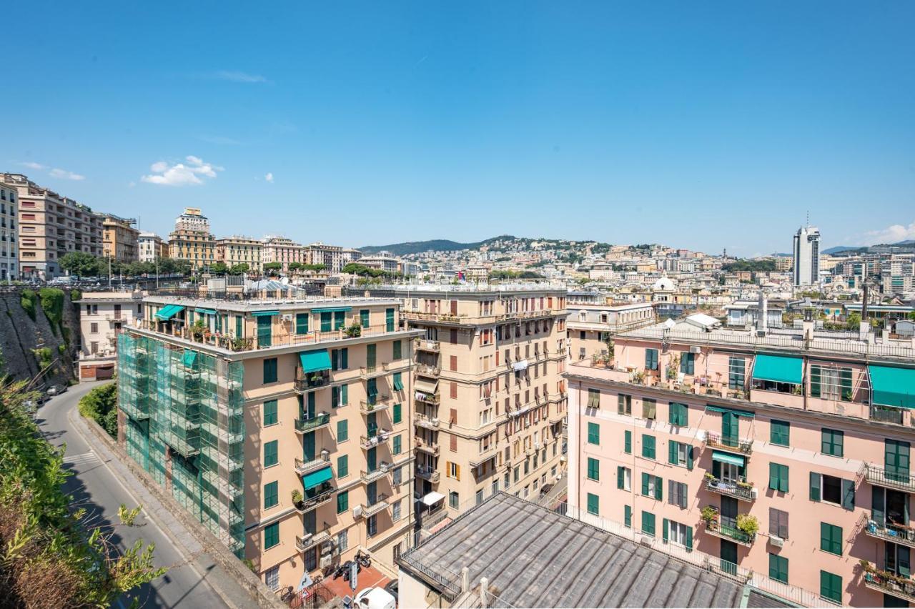 Joivy Penthouse Flat With Terrace Apartment Genoa Bagian luar foto