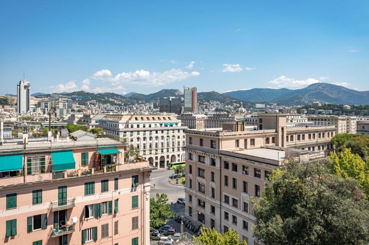 Joivy Penthouse Flat With Terrace Apartment Genoa Bagian luar foto